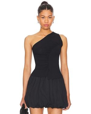 Belle Anna Sakae Top En Color Negro Talla (También En Xs)