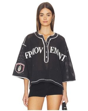 Free People X Fp Movement Camp Out Tee - Black