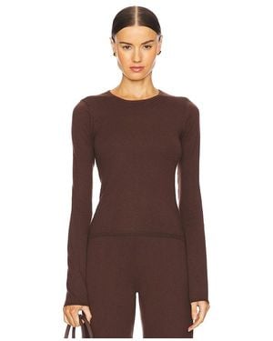 L'academie 'Academie Maradona Knit Top - Brown