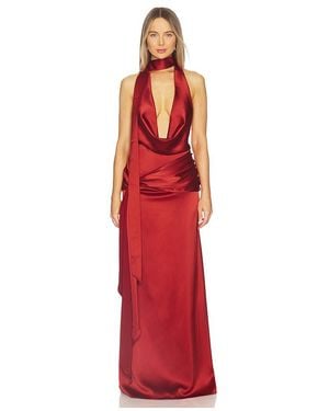 Casona Vestido La Regia En Color Rojo Talla (También En S, Xs, M)