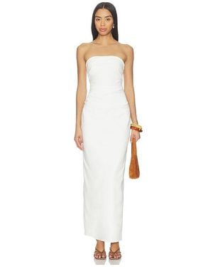 SNDY'S Mimi Maxi Dress - White