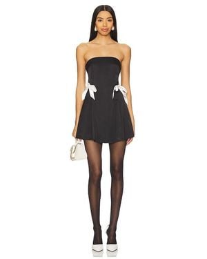 MORE TO COME Lillie Mini Dress - Black