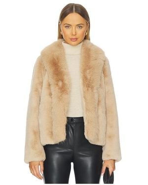 Generation Love Dasha Faux Fur Jacket - Natural