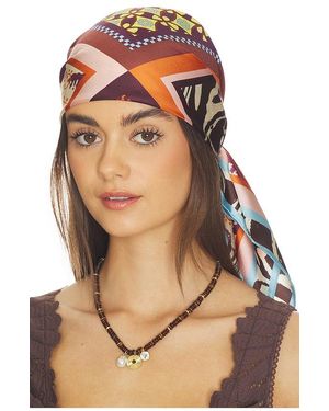 ALÉMAIS Wilson Silk Scarf - Black