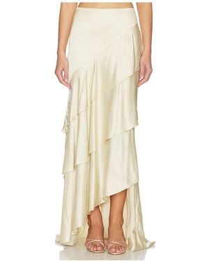 Lovers + Friends Emma Maxi Skirt - Natural