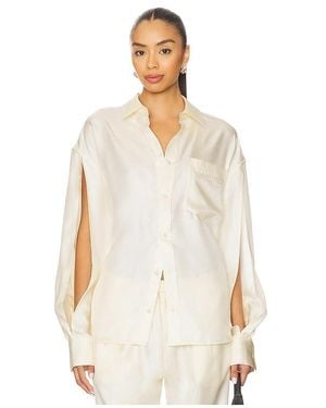 Alexander Wang Button Up Shirt - Natural