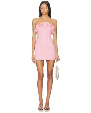 MORE TO COME Arie Mini Dress in Pink | Lyst
