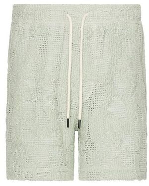 Oas Galbanum Crochet Short - White
