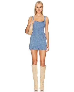 Show Me Your Mumu Steph Mini Dress - Blue