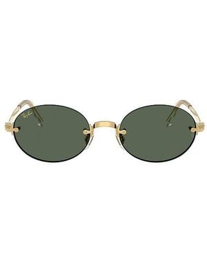 Ray-Ban Sonnenbrille Oval - Grün