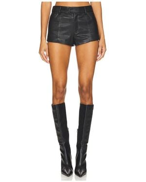 Camila Coelho Pantalón Corto Sugerente Zarah En Color Negro Talla (También En Xs, S, M, Xl) - Azul