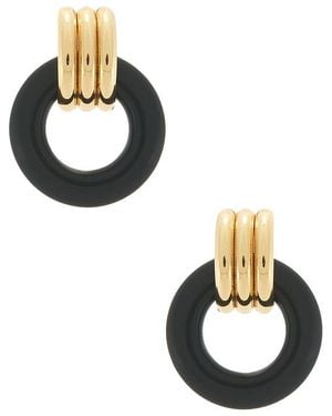 Heaven Mayhem Luma Knot Earrings - Black