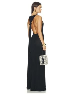 SRG Araminta Knit Twist Gown - Weiß