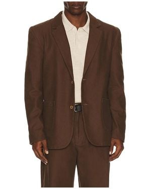 Rhythm Palmer Blazer - Brown