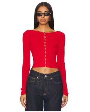 Lovers + Friends Ciara Cardigan - Red
