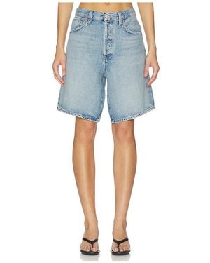 Agolde Shorts Indra - Blau