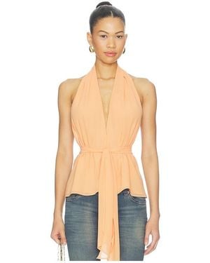 Lovers + Friends Demi Top - Red