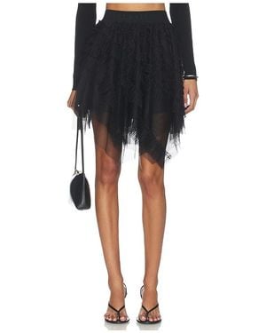 AllSaints Jayde Tulle Skirt - Black