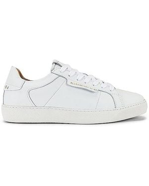 AllSaints Sheer Trainer - White