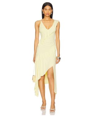 Bec & Bridge Marnie Asymmetrical Dress - Metallic