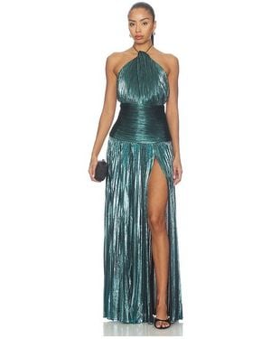 retroféte Kleid Thalia - Blau