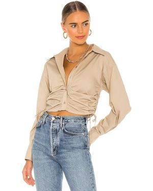 L'academie 'Academie The Lena Blouse - Natural