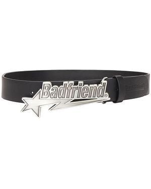 Badfriend Star Logo Belt - Black