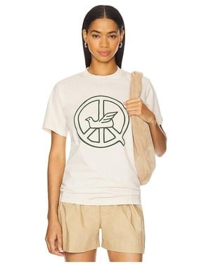 Museum of Peace & Quiet Peaceful Dove Tシャツ - ホワイト