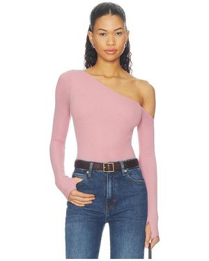 Michael Lauren Magdaleno Cold Shoulder Long Sleeve - Blue