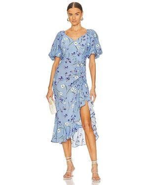 Yumi Kim Lenora Midi Dress - Blue