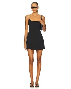Skims Smooth Layers Skimpy Strap Mini Dress - Black