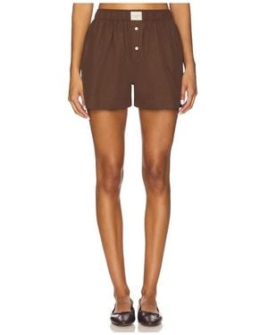 Comme Si La Boxer Classica Short - Brown
