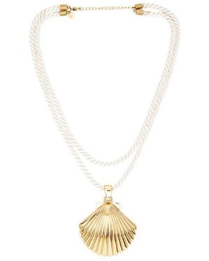 petit moments Halskette Mit Anhänger Tahiti - Weiß