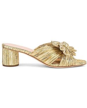 Loeffler Randall Emilia Pleated Knot Mule - Multicolour