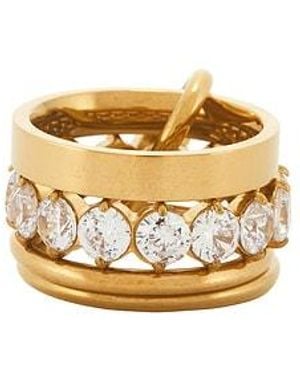 BRACHA Reggie Stacked Ring - Weiß