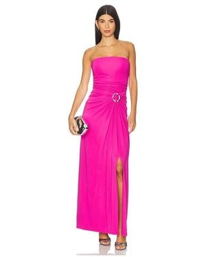 Jonathan Simkhai Emma Bustier Gown - Pink
