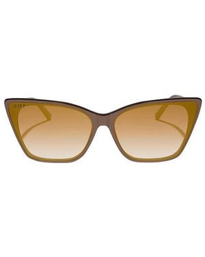 DIFF Alina Sunglasses - White