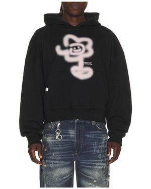 DRMERS CLUB Graffiti Flower Hoodie - Black