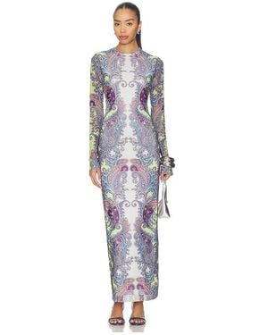 AFRM Vestido Didi En Talla (También En 2X, L, M, S, Xl, Xs, Xxs) - Azul