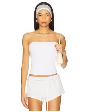 Michael Lauren Oli Tube Top - White