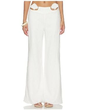 AZULU Amelie Pant - White