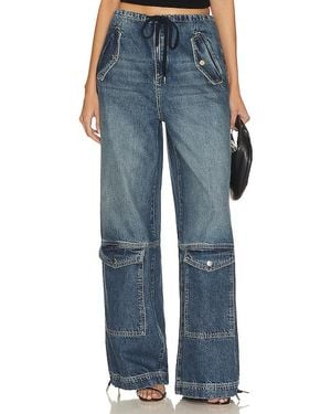 GRLFRND Cargohose Alix - Blau
