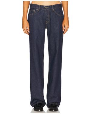 EB DENIM Low Rise Baggy Jeans - Blue