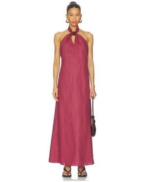 Faithfull the Brand Maxikleid Lourdes - Weiß