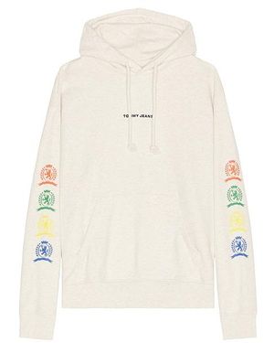 Tommy Hilfiger Hoodie Varsity - Weiß