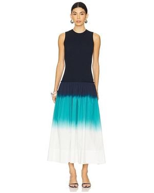 Simon Miller Novo Knit Combo Dress - Blue