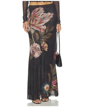 Agua Bendita Brace Skirt - Black