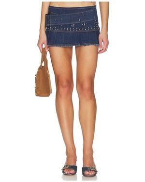 I.AM.GIA Mason Mini Skirt - Blue