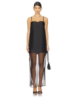 Line & Dot Isabeau Maxi Dress - Black