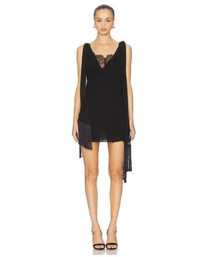 De La Vali Mistral Mini Dress - Black